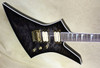 Jackson USA Custom Shop KE2 Kelly Flat Top Trans Black NAMM Guitar