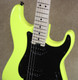 Charvel Pro Mod So-Cal Style Neon Yellow Guitar with FU Tone Big Brass Block