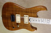Charvel USA Custom Shop San Dimas Zebra Neck Killer Koa Guitar