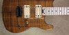 Charvel USA Custom Shop San Dimas Zebra Neck Killer Koa Guitar