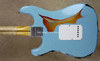 Fender Custom Shop Strat Mischief Maker Heavy Relic Daphne Blue Stratocaster Guitar 