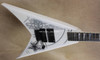 Jackson USA Custom Shop KV2 King V 1 Hum Baphomet Snow White Guitar