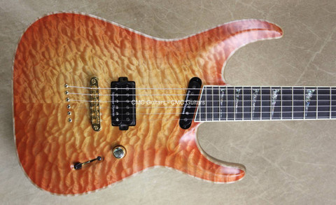 Jackson USA Custom Shop Soloist HS NAMM 2016 Archtop Korina Guitar