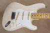 Fender Custom Shop '58 Strat Journeyman Relic Stratocaster Aged White Blonde MN Guitar