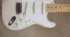 Fender Custom Shop '58 Strat Journeyman Relic Stratocaster Aged White Blonde MN Guitar