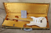 Fender Custom Shop '58 Strat Journeyman Relic Stratocaster Aged White Blonde MN Guitar