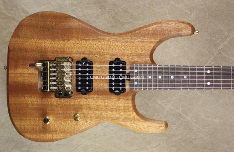 Liuteria ROX Helgen 6 Khaya Natural Satin Oil Varnish Finish Guitar