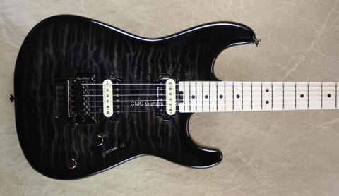 Charvel Pro Mod San Dimas 2H Black Burst Guitar with FU Tone Big Brass Block