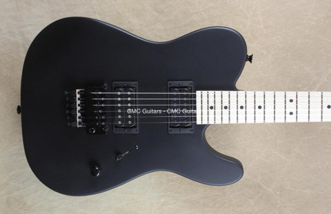 Charvel USA Select San Dimas 2H Style 2 Tele Satin Black Guitar