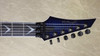 McNaught King V Trans Blue Glow In The Dark Guitar w/ Jackson Case 