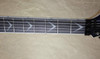 McNaught King V Trans Blue Glow In The Dark Guitar w/ Jackson Case 