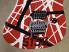 EVH Striped Series 5150 Red Black and White Guitar