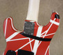 EVH Striped Series 5150 Red Black and White Guitar