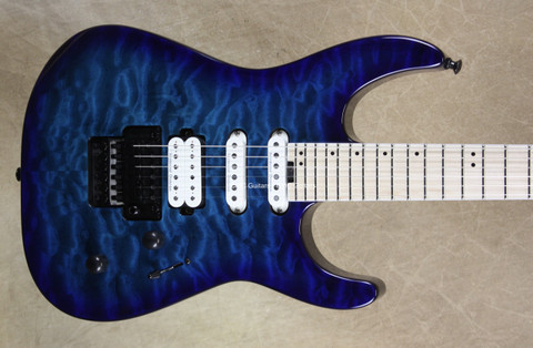 Jackson Pro Series Dinky DK3QM Chlorine Burst Guitar