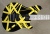 EVH Wolfgang Special Black and Yellow Striped Maple Fretboard Guitar 
