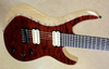 Jackson USA Custom Shop NAMM Show B7 Soloist Rootbeer Quilt Top 7 String Guitar