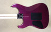 Charvel USA Custom Shop San Dimas HSS Ebony FB Trans Purple Guitar