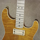 Charvel USA Custom Shop San Dimas Slab Flat Top Trans Amber Guitar