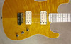 Charvel USA Custom Shop San Dimas Slab Flat Top Trans Amber Guitar