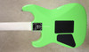 Charvel Pro Mod San Dimas Style Slime Green Guitar with FU Tone Big Brass Block