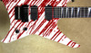 Jackson USA Custom Shop WR1 Warrior Red Blood Splatter Guitar