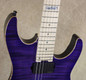 ESP USA M-II Trans Purple Sunburst Flame Top Guitar