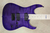 ESP USA M-II Trans Purple Sunburst Flame Top Guitar