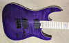ESP USA M-II Trans Purple Sunburst Flame Top Guitar