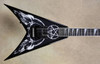 Jackson USA Custom Shop KV2 King V 1 Hum Goat Skull Black Guitar