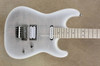 Charvel USA San Dimas Custom Shop Flame Top Trans White Guitar