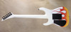 Jackson USA Custom Shop SL1 Soloist Hot Rod Flames Snow White Guitar