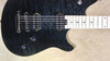 EVH Wolfgang Standard HT Hard Tail Quilted Maple Trans Black Guitar