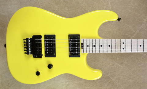 Charvel USA San Dimas Custom Shop 2H Graffiti Yellow Guitar