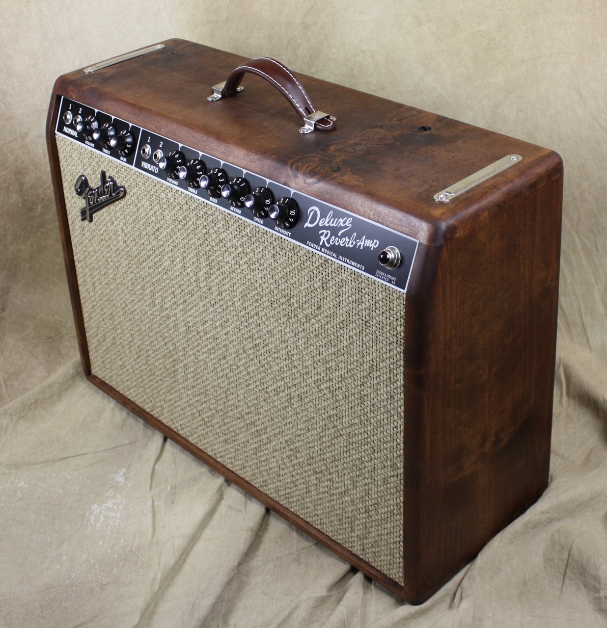 Fender Ltd 65 Deluxe Reverb Pine Cabinet Guitar Amplifier Cmc