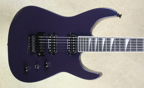 Jackson USA Custom Shop SL2H Speed Neck Soloist Midnight Blue Guitar