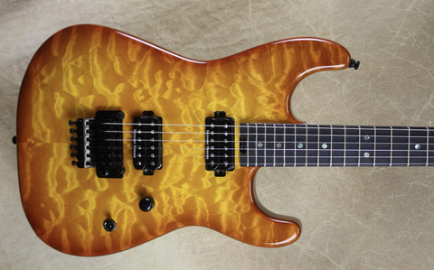 Charvel USA San Dimas Custom Shop 2H Violin Burst Guitar