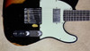 Fender Custom Shop Tele 2018 LTD Reverse Custom HS Heavy Relic Telecaster Black