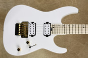 Charvel Pro Mod DK24 FR M Snow White Guitar with FU Tone Big Brass Block