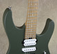 Charvel Pro Mod DK24 HSH 2PT CM Caramelized Maple Fingerboard Matte Army Drab Green 