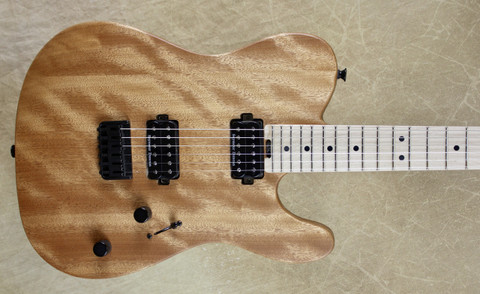 Charvel Pro Mod San Dimas Style 2 HH HT Tele Natural Okoume Guitar