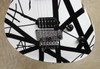 EVH Wolfgang Special Black and White Striped Maple Fretboard Guitar
