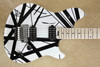EVH Wolfgang Special Black and White Striped Maple Fretboard Guitar