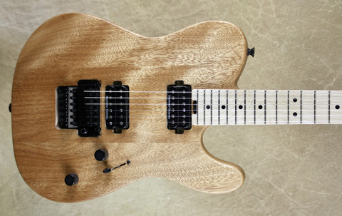 Charvel Pro Mod San Dimas Style 2 HH Tele Natural Okoume Guitar