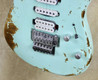 Charvel USA Custom Shop Special Edition San Dimas HSH Relic Surf Green Guitar