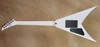 Jackson USA Custom Shop KV2 King V Snow White Chrome Hardware Guitar