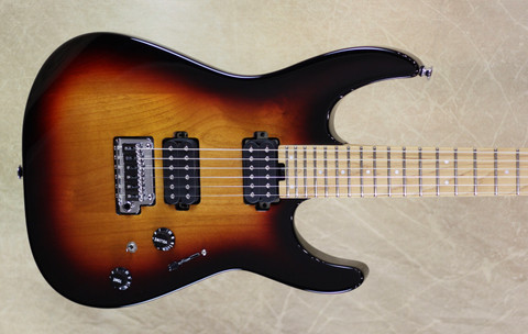 Charvel Pro Mod DK24 2H 2PT CM Caramelized Maple Fingerboard 3 Tone Sunburst