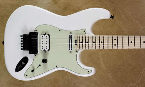 Charvel USA SoCal Custom Shop HS Mint Pickguard Snow White Guitar