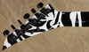 Jackson USA Custom Shop KV2 King V Zebra Guitar