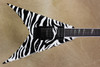 Jackson USA Custom Shop KV2 King V Zebra Guitar