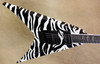 Jackson USA Custom Shop KV2 King V Zebra Guitar